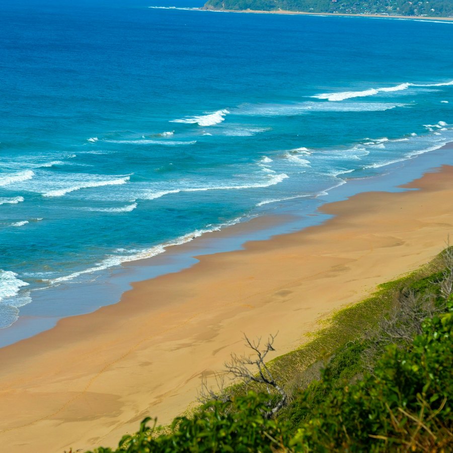 Mozambique coastline used for beach and bush safari combinations